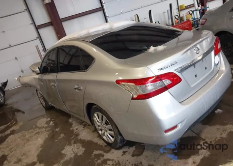 2014 Nissan Sentra Fe+ S/Fe+ Sv/S/Sl/Sr/Sv z USA, uszkodzony, nr VIN 3N1AB7AP3EY238136